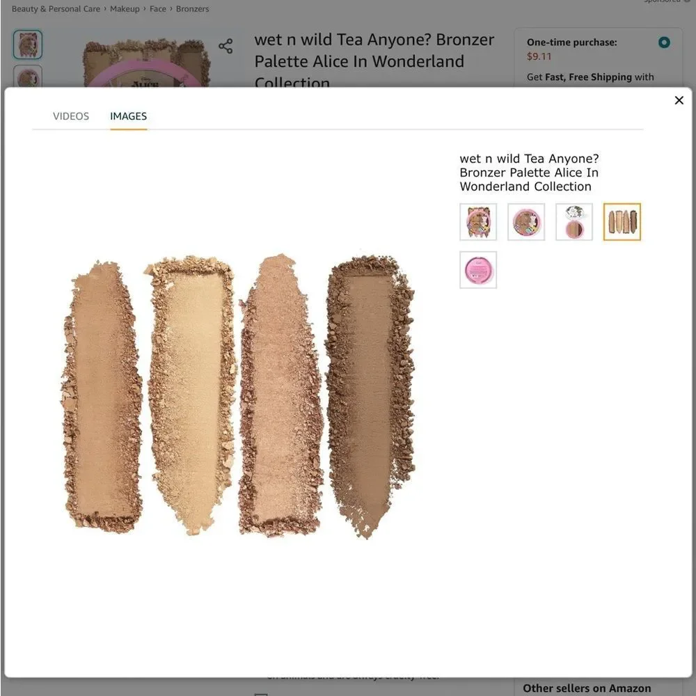 Wet-N-Wild X Alice In Wonderland Tea Anyone?‎ Bronzer